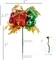 12" Multi-Color Gold Leaf Ball Picks - 12-Pack, Perfect for Christmas Tree, Wreath & Garland Décor - Festive Holiday Accent, Floral Home by Artificial Flowers